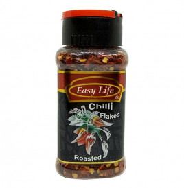 Easy Life Chilli Flakes Roasted   Bottle  65 grams
